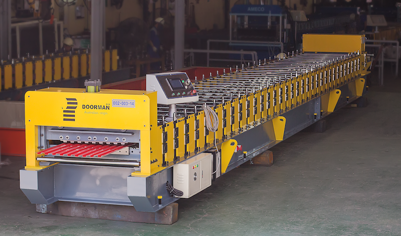 Australia Shutter Door Roll Forming Machine