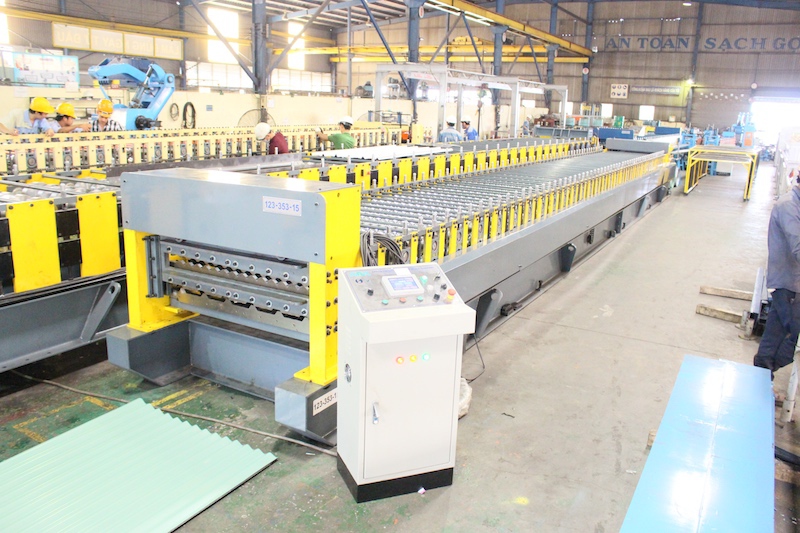 Double Layer Roll Forming Machine Corrugated Roofing & 6 Rib Roofing