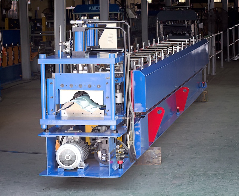 Metal Roof Ridge Cap Roll Forming Machine (Tile Ridge Cap)