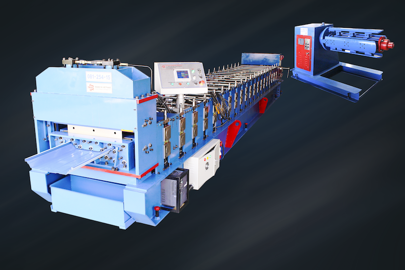 Seam-lok/ Seam lock – Concealed Fastener Standing Seam Roll Forming