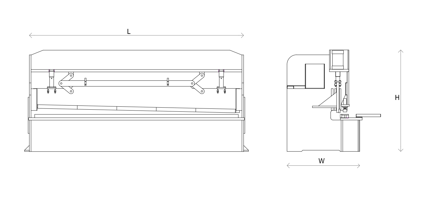 Máy Cắt Tôn Thủy Lực